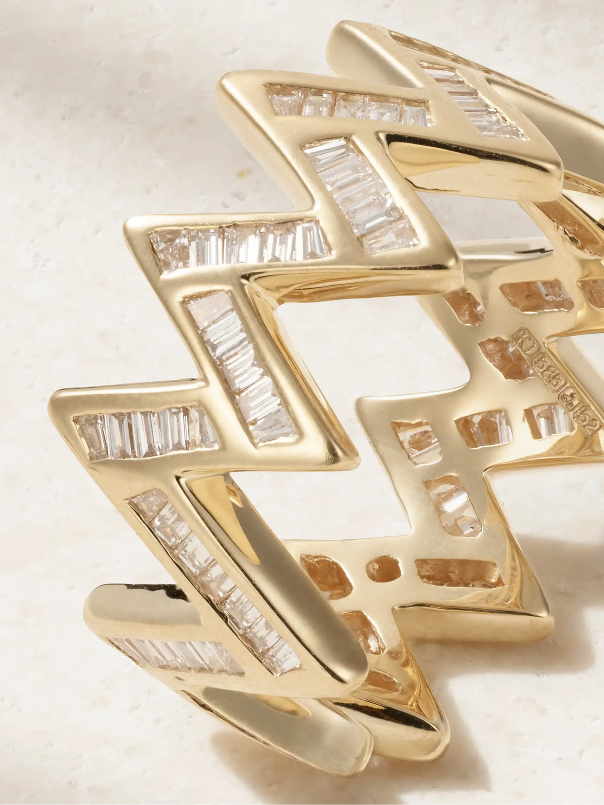 Creo 14-karat Gold Diamond Ring