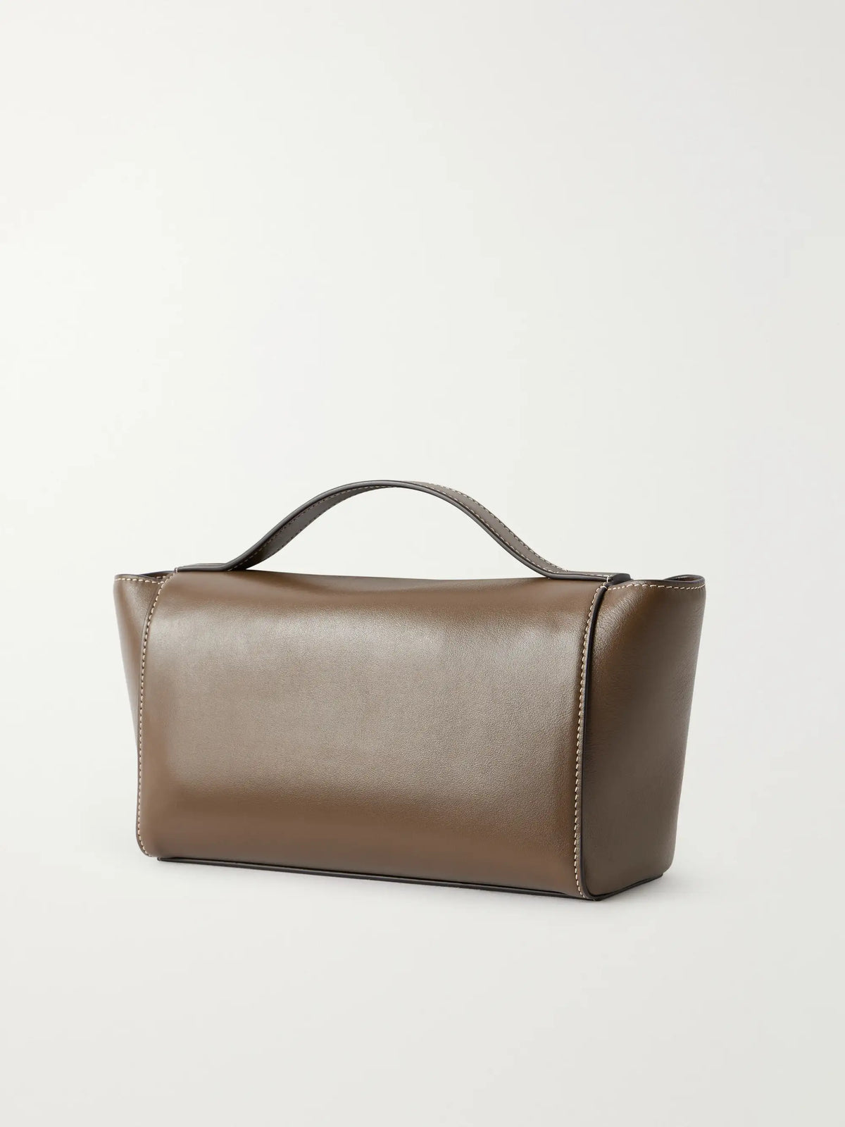 Symmetry Trapeze Pochette Leather Tote