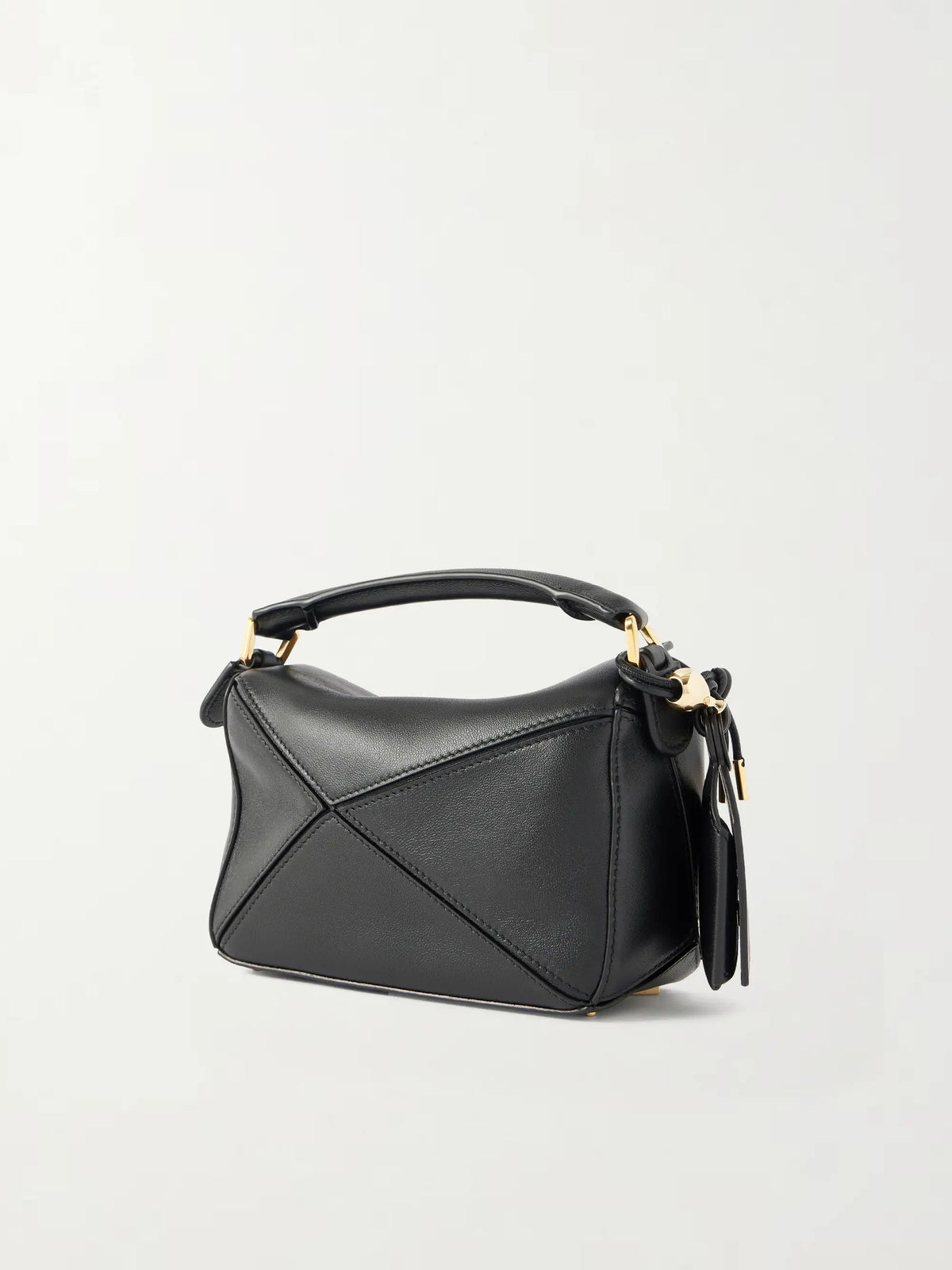Featherlight Puzzle Mini Textured-leather Shoulder Bag