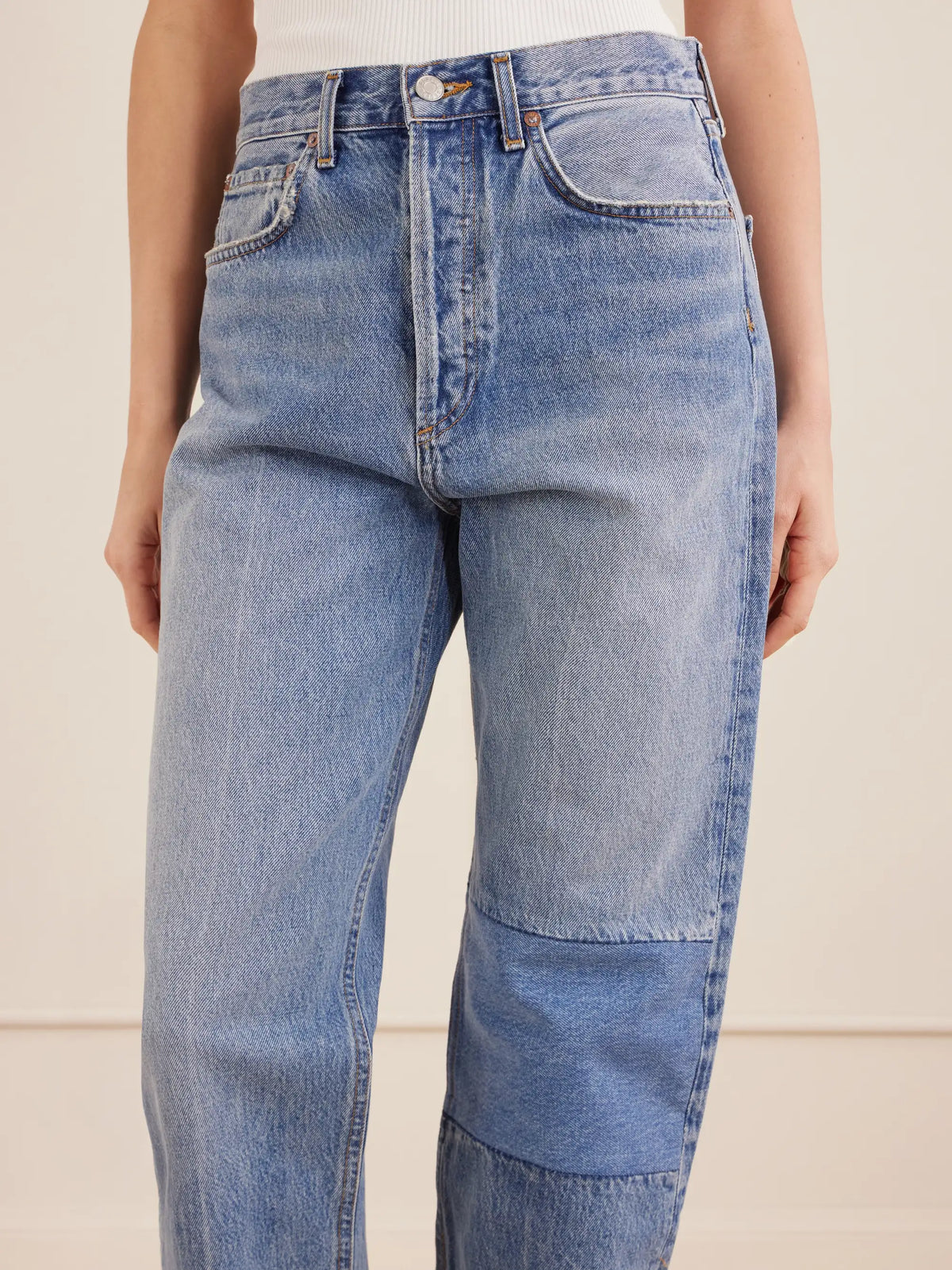 90s Mid-rise Straight-leg Jeans