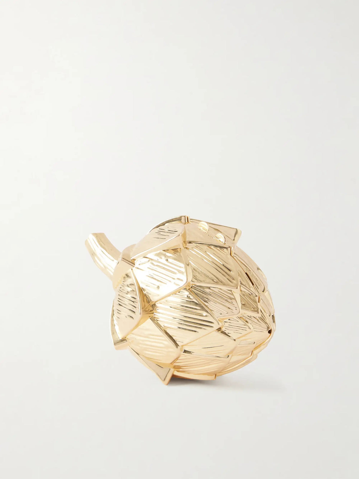 Isabella Gold-tone Clutch