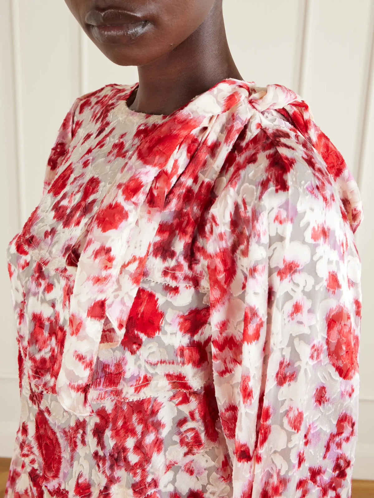 ISABEL MARANT Firma Floral-print Chiffon Blouse