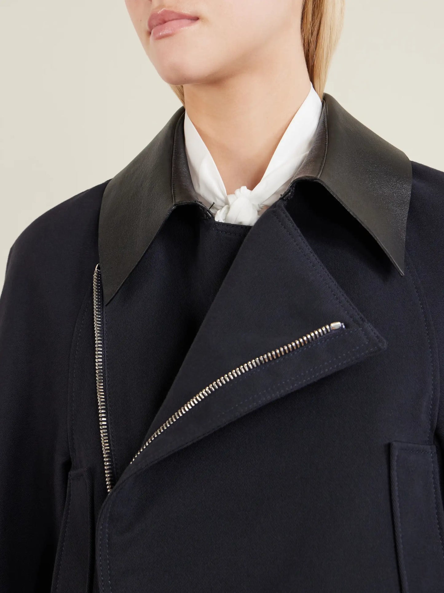 Cotton And Wool-blend Gabardine Jacket