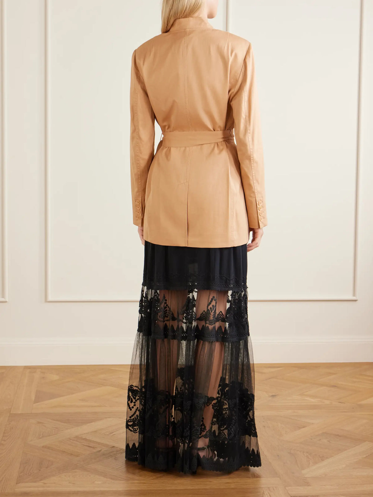 Ulla Johnson Zehra Belted Cotton Blazer