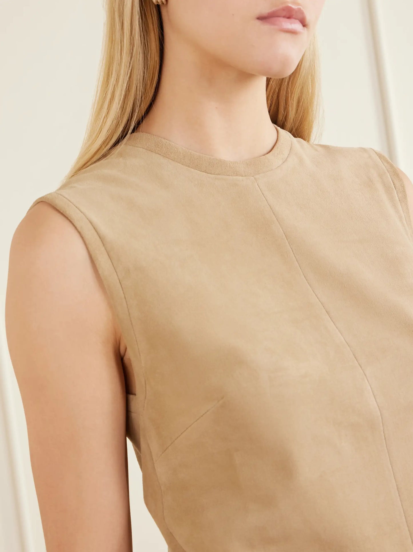 Miuccia Suede Tank