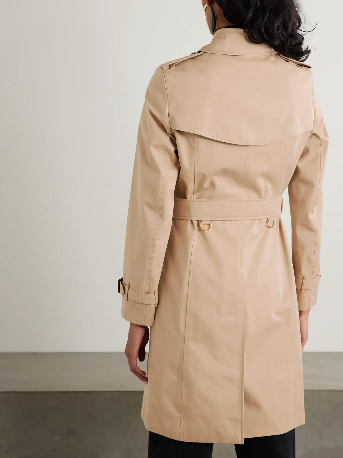Burberry Chelsea Organic Cotton-gabardine Trench Coat