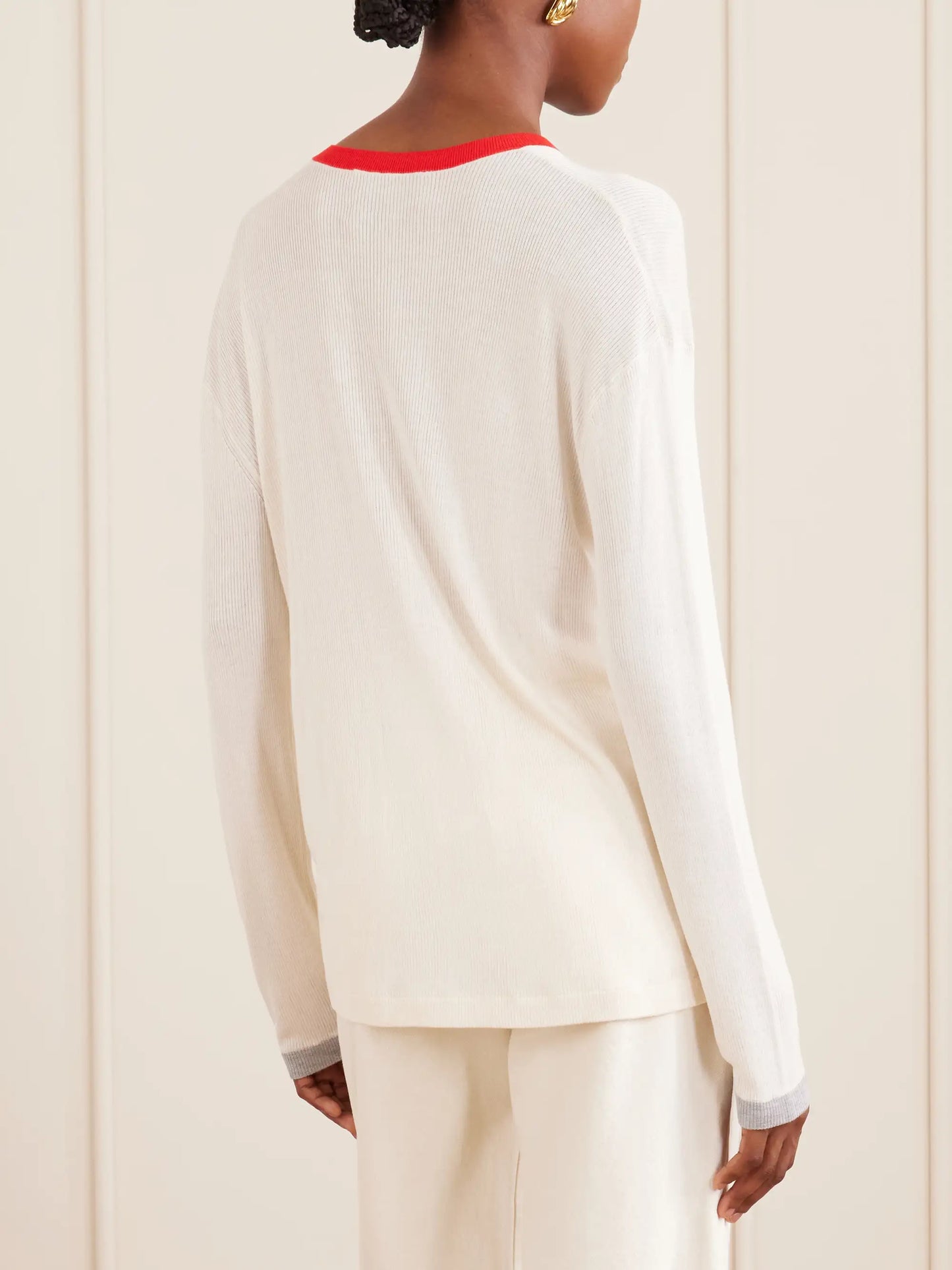 Ribbed Jersey T-shirt