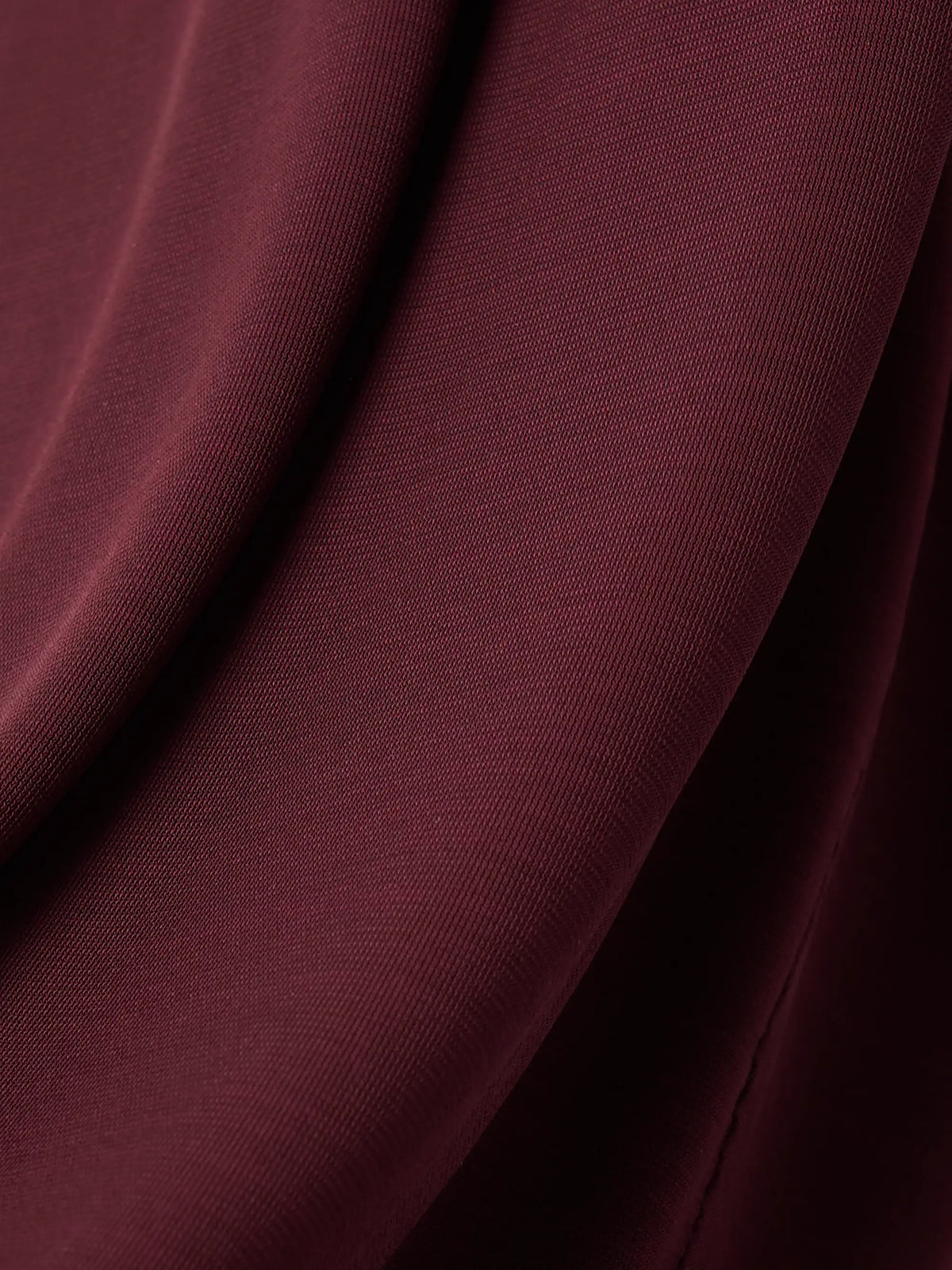 Jersey Mock-neck Gown