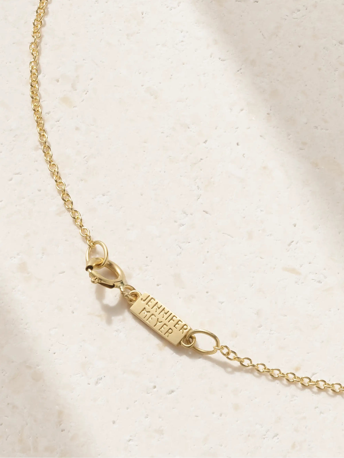 Evil Eye Mini 18-karat Gold Diamond Necklace