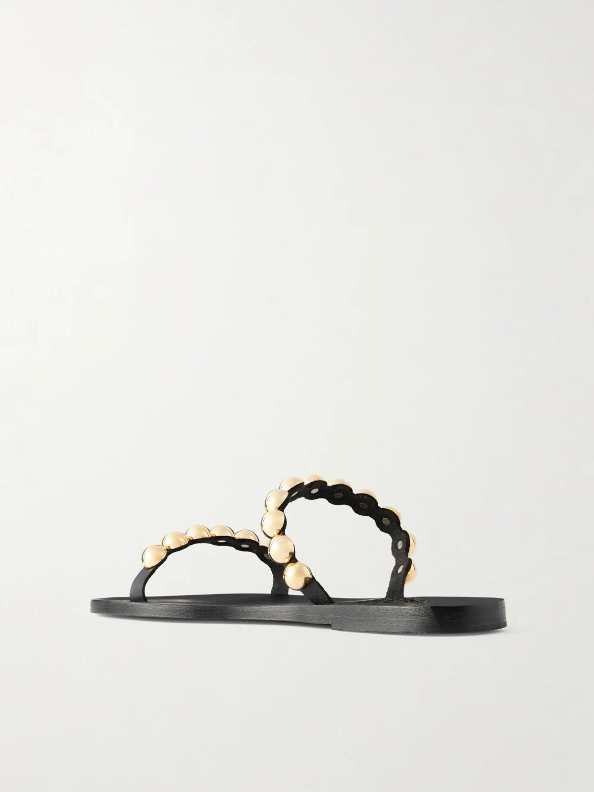 Lambri Studded Leather Flats