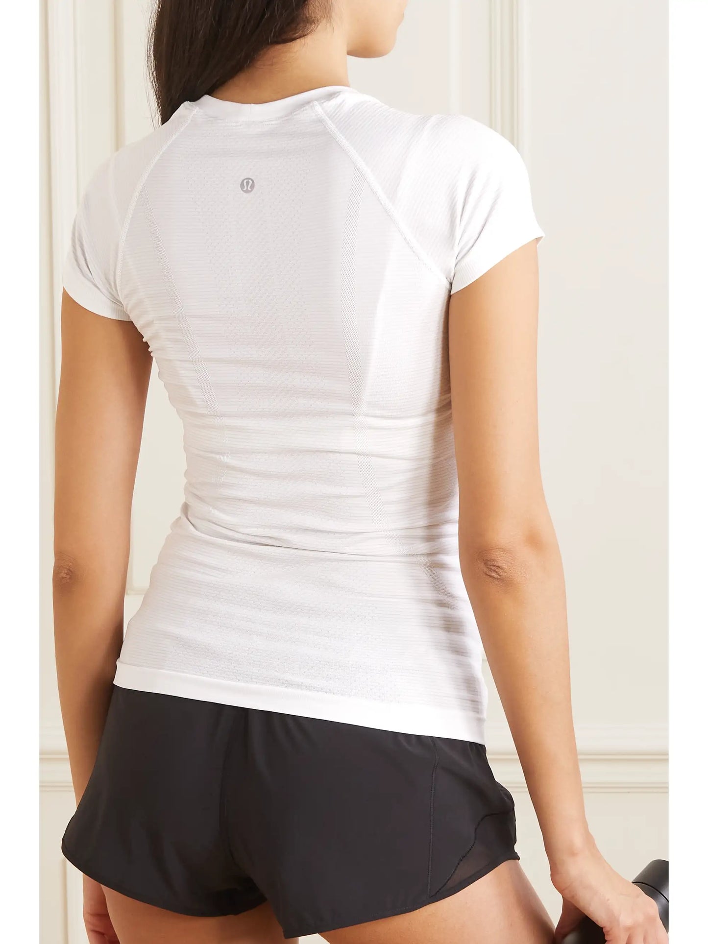 Swiftly Tech 2.0 Striped Stretch T-shirt
