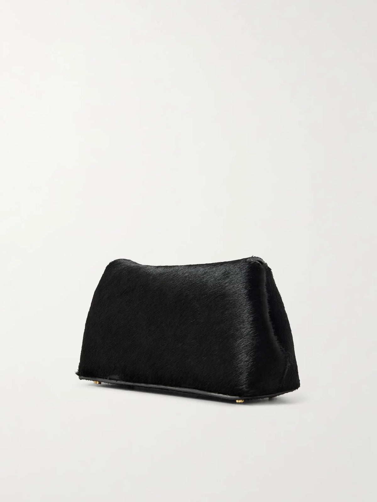 T-lock Mini Calf Hair Clutch