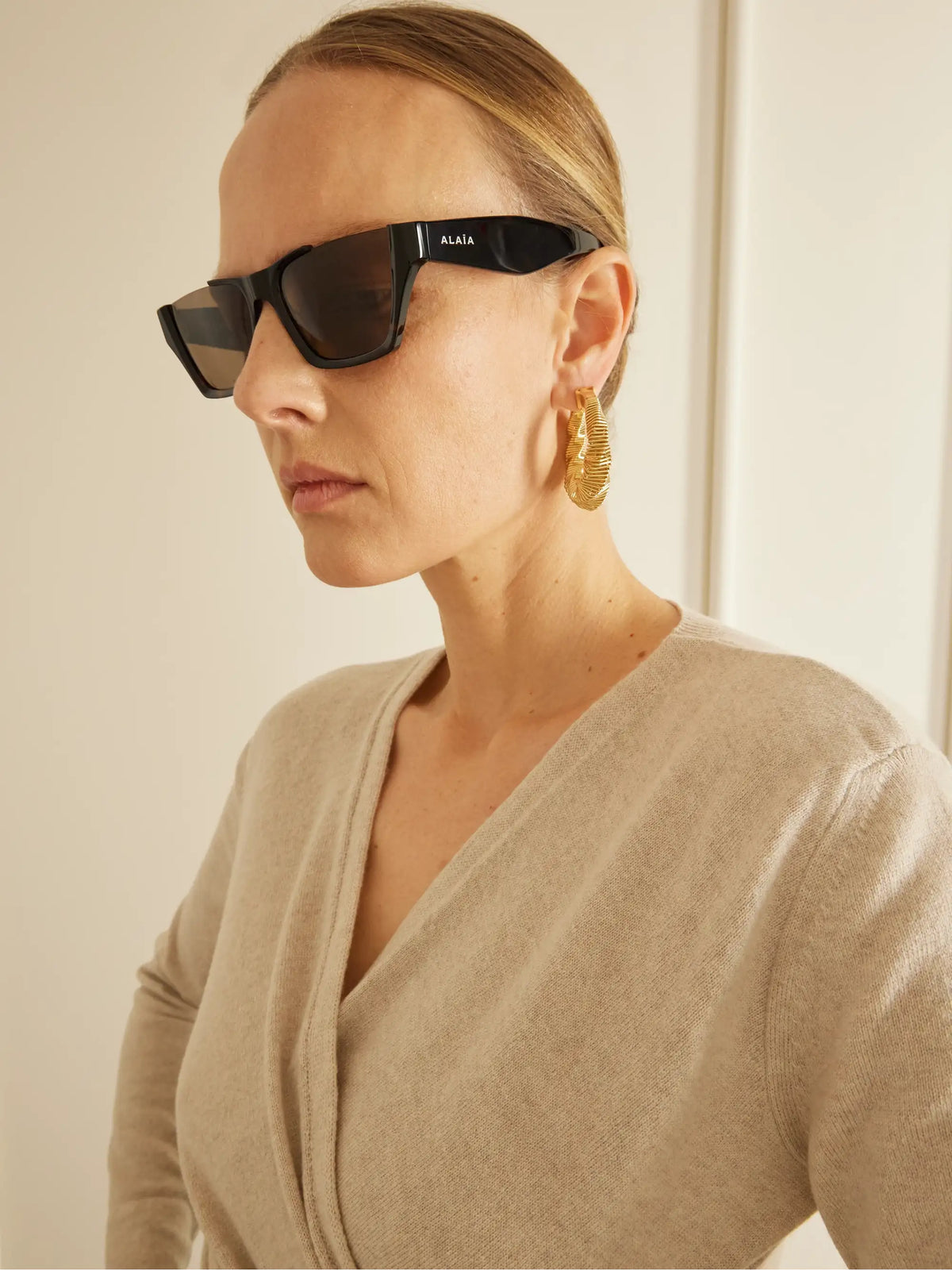 Square-frame Tortoiseshell Acetate Sunglasses