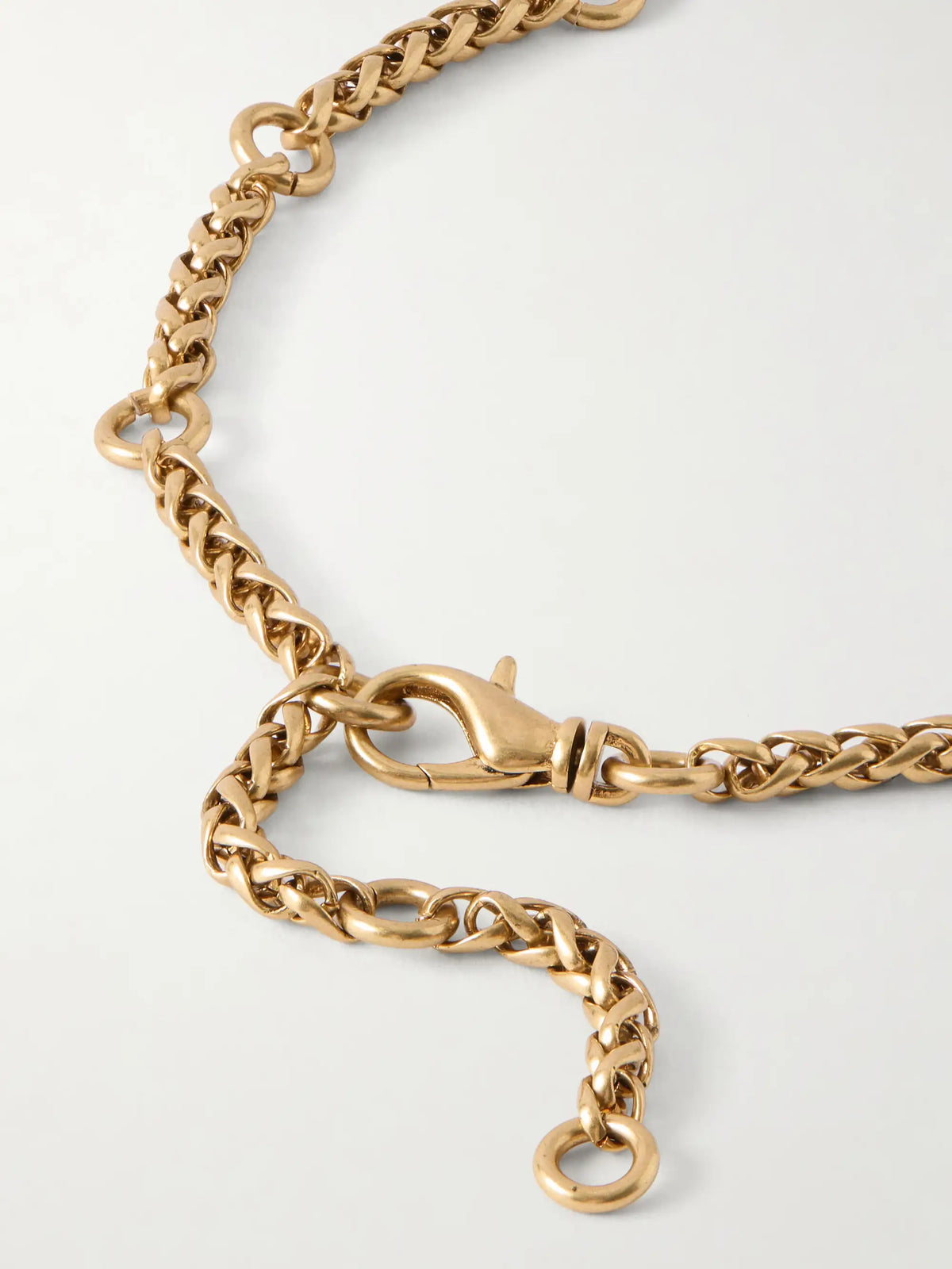 Arpelle Horn Of Plenty Gold-plated, Crystal And Enamel Necklace