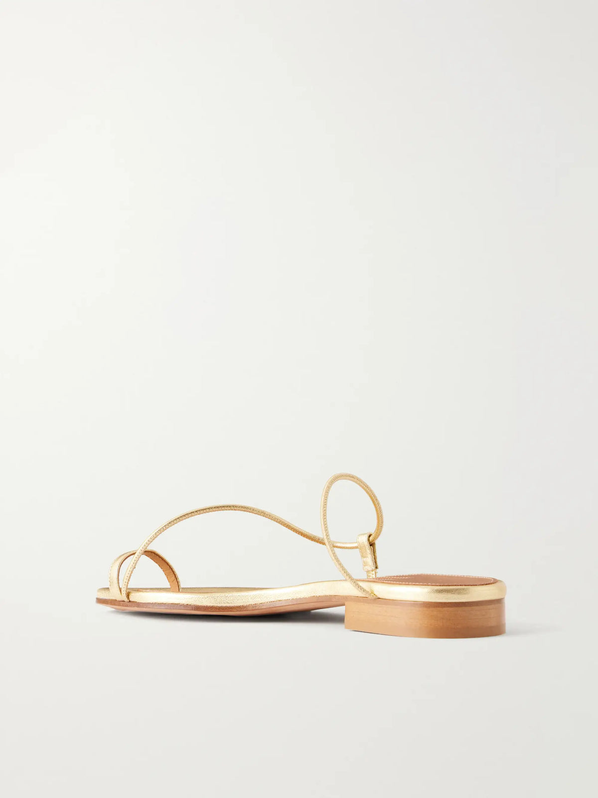 Susan Metallic-leather Sandals
