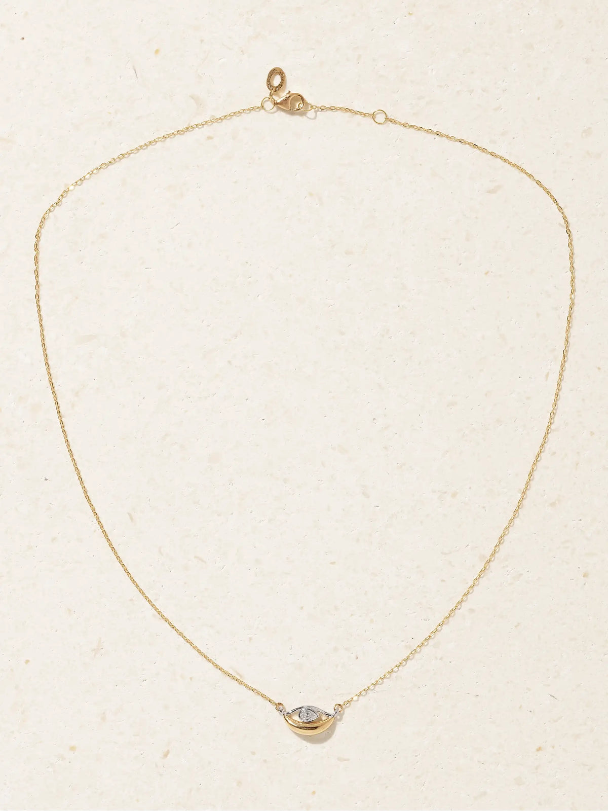 Salvatore 18-karat Yellow And White Gold Diamond Necklace