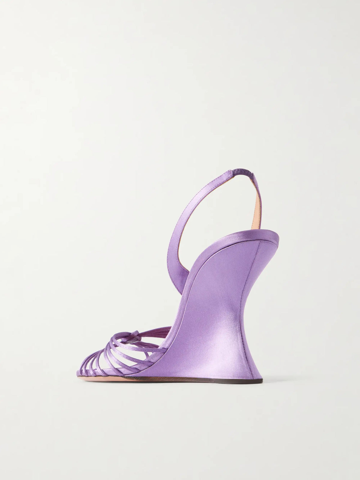 Serenity 95 Satin Wedge Sandals