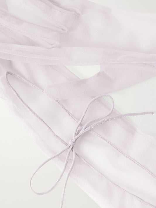 Pauline Dujancourt Flora Tulle Gloves