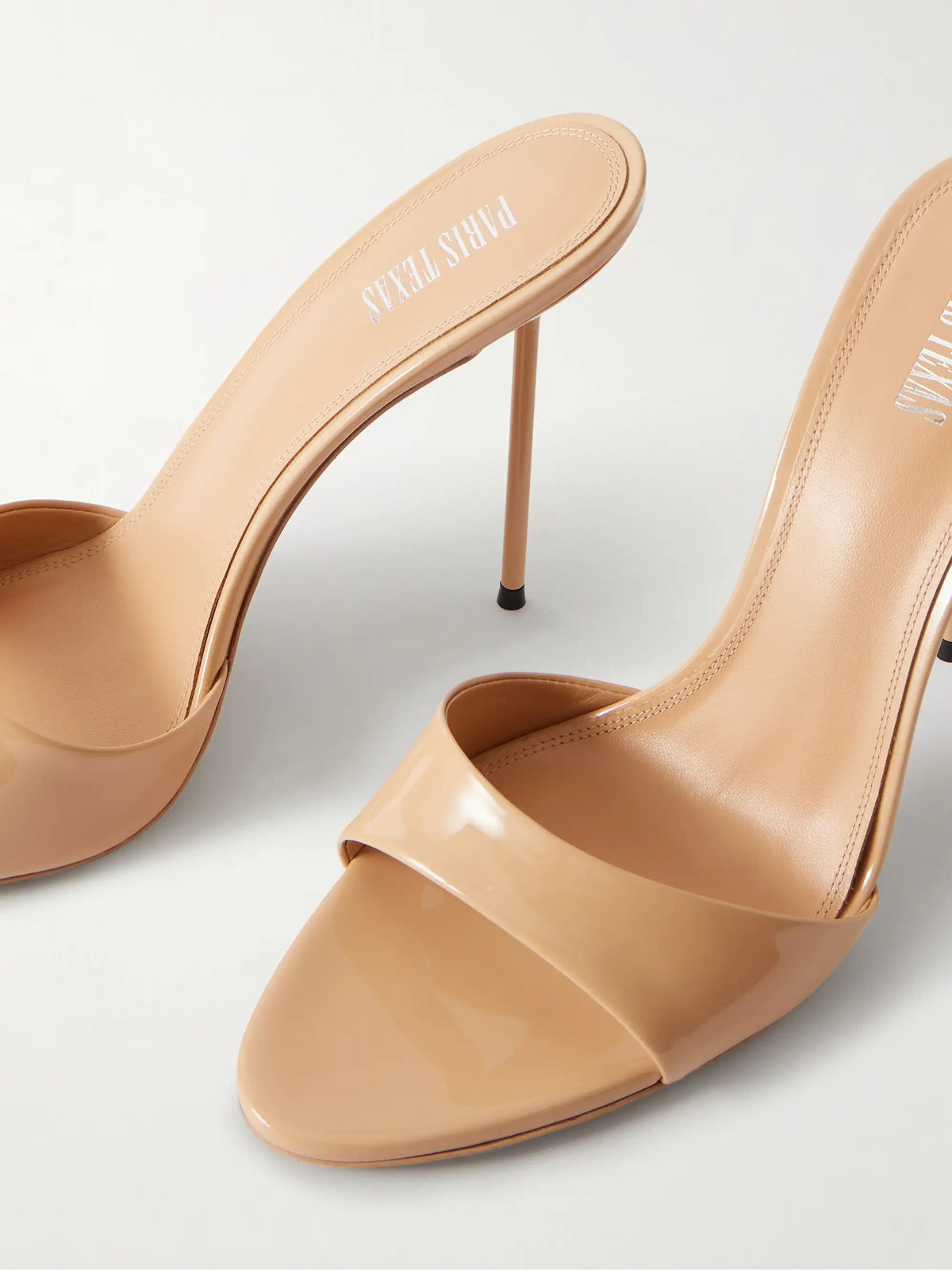 Lidia 105 Patent-leather Mules