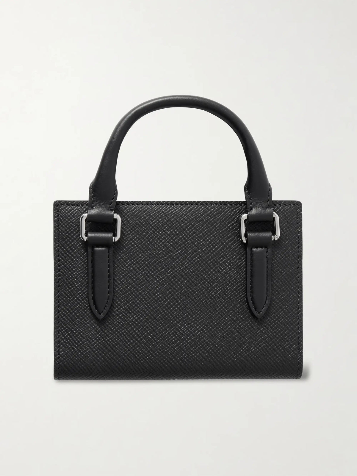 + Sacai Textured-leather Passport Holder