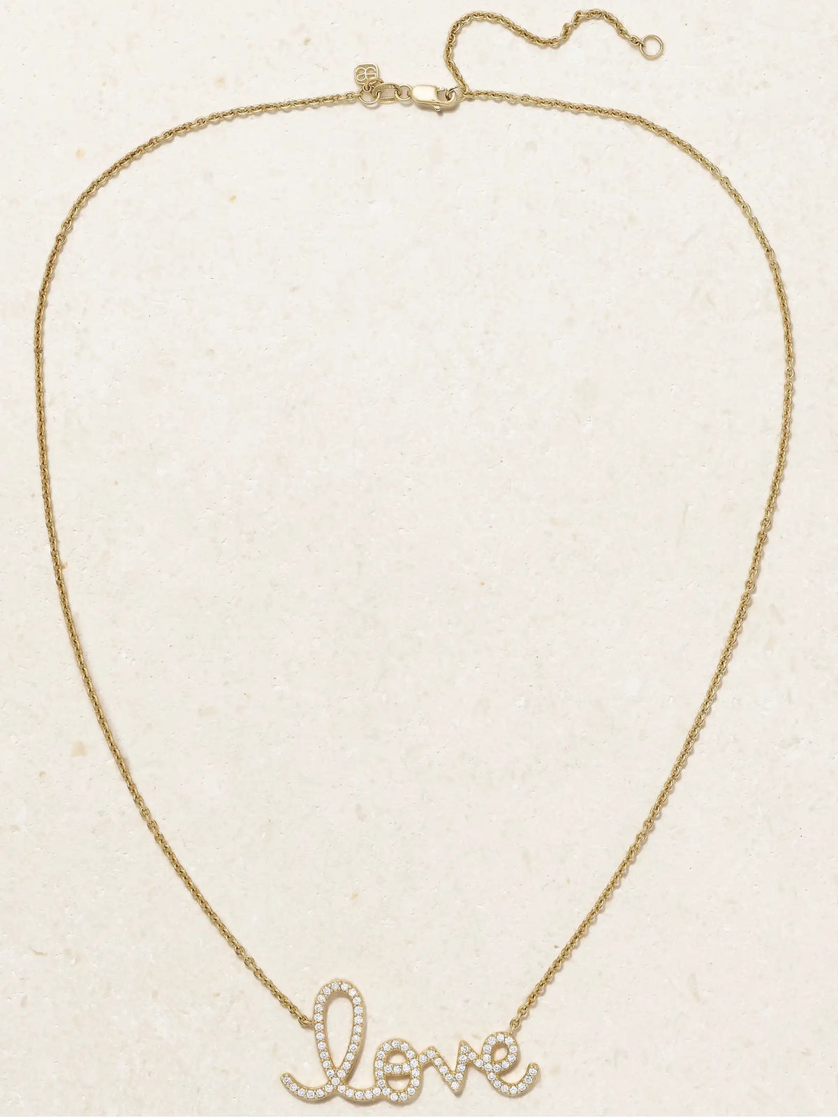 Big Love 14-karat Gold Diamond Necklace