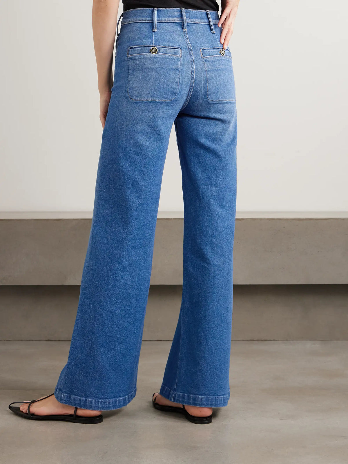 Stashed Hustler Roller Sneak High-rise Bootcut Jeans