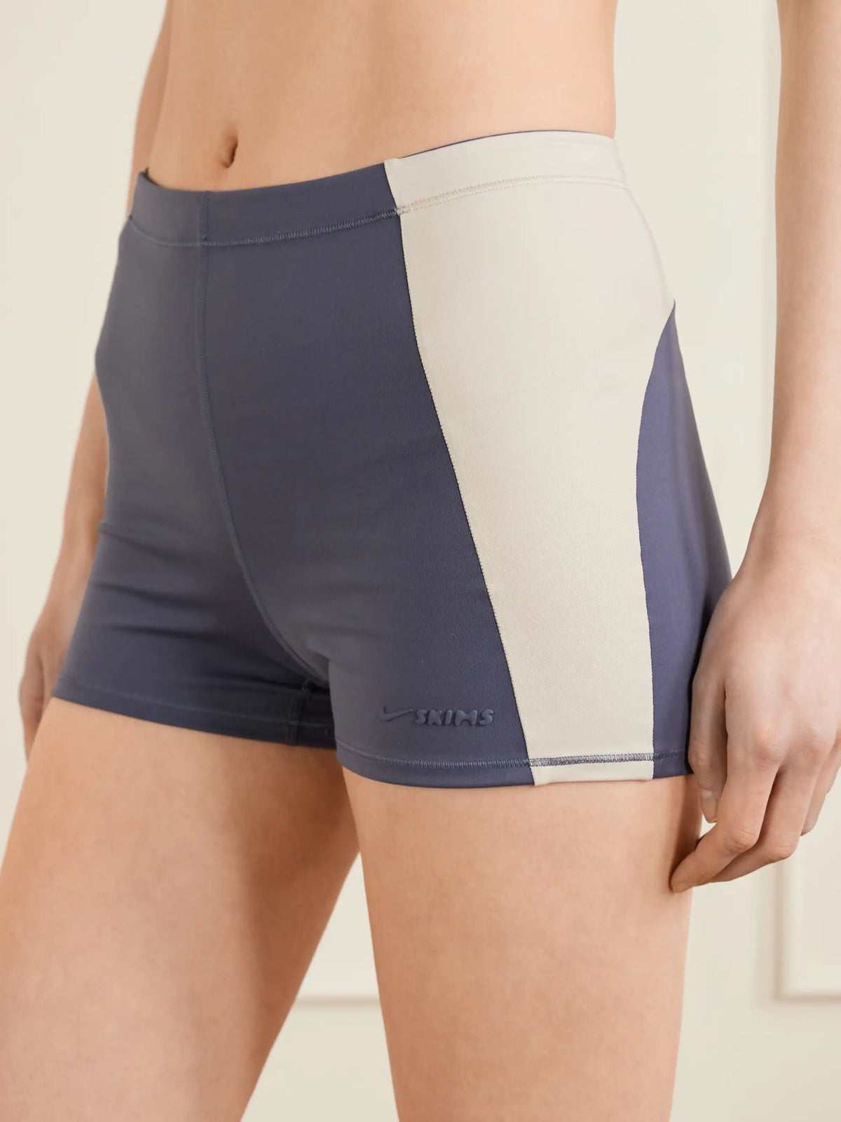 SKIMS + Nike 2" Biker Shorts - Deep Royal And Stone