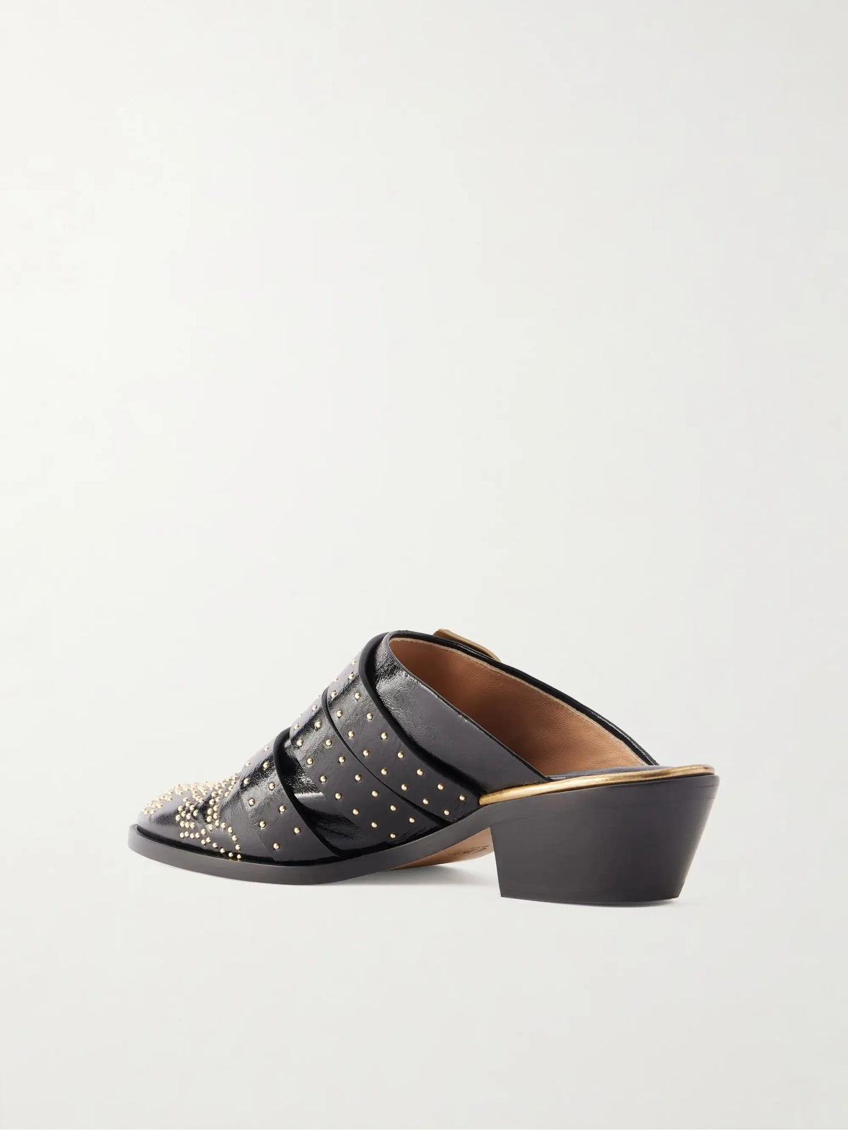 Susanna Studded Leather Mules