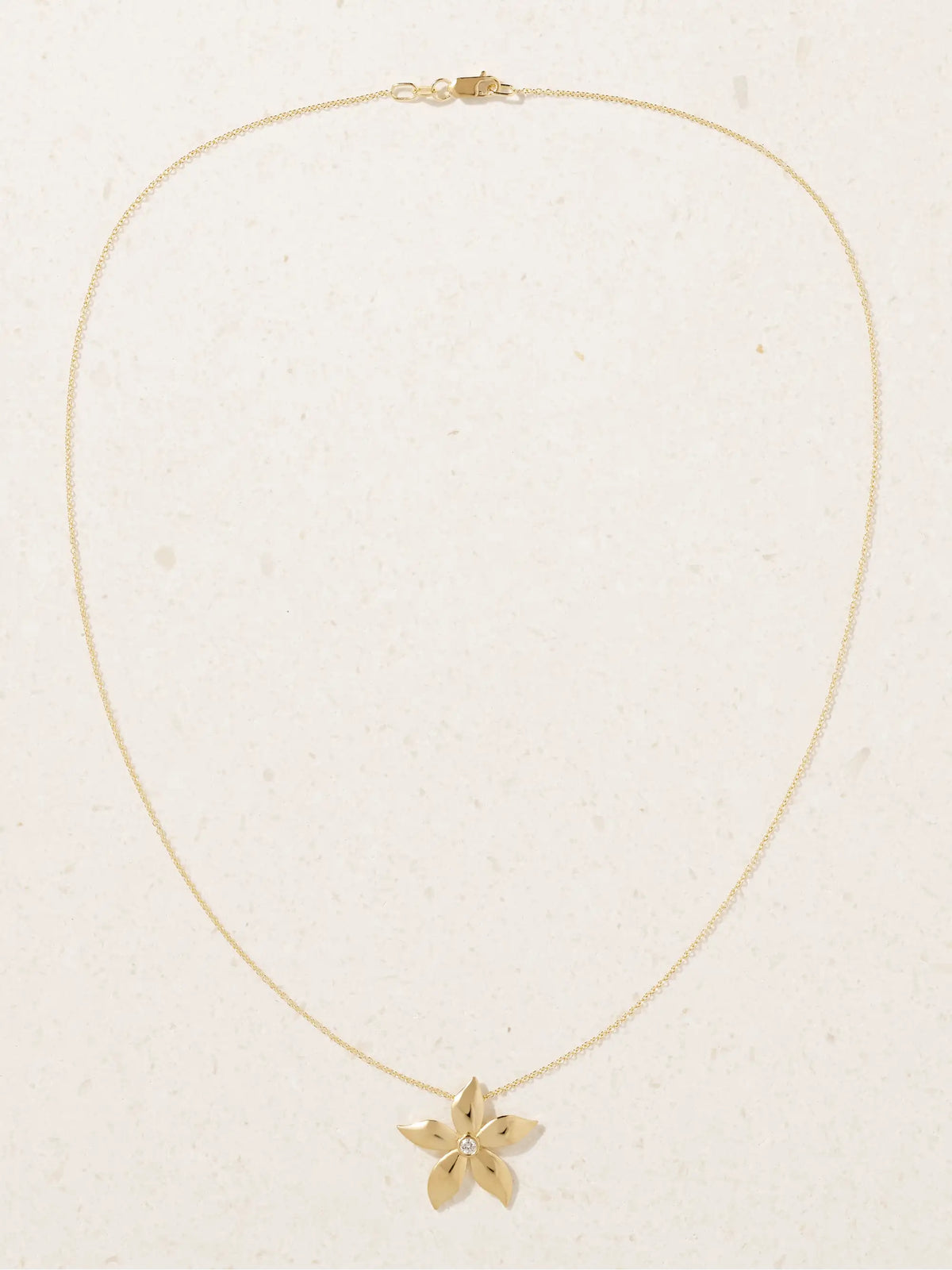 Blossom 18-karat Gold Diamond Necklace