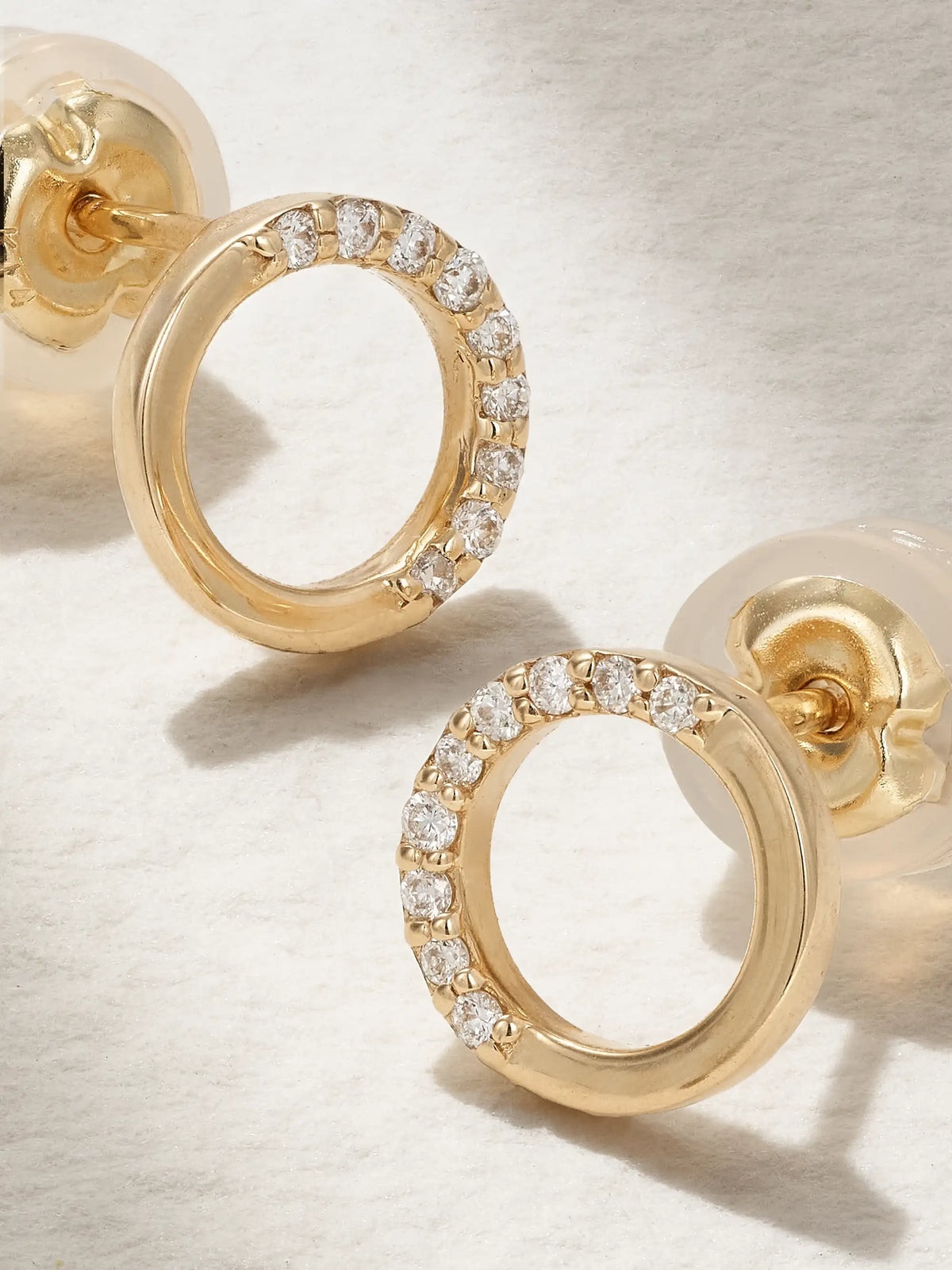 14-karat Recycled Gold Diamond Earrings