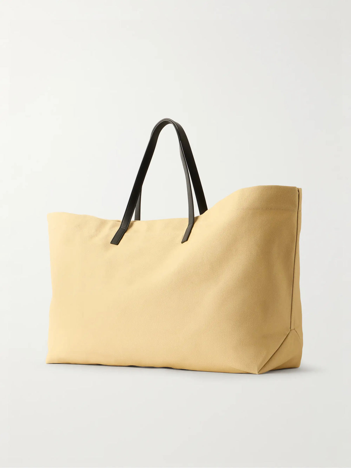 KALLMEYER Cottage Leather-trimmed Canvas Tote