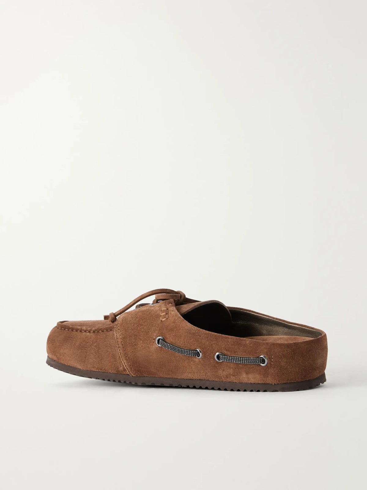 Suede Slip-on Moccasins
