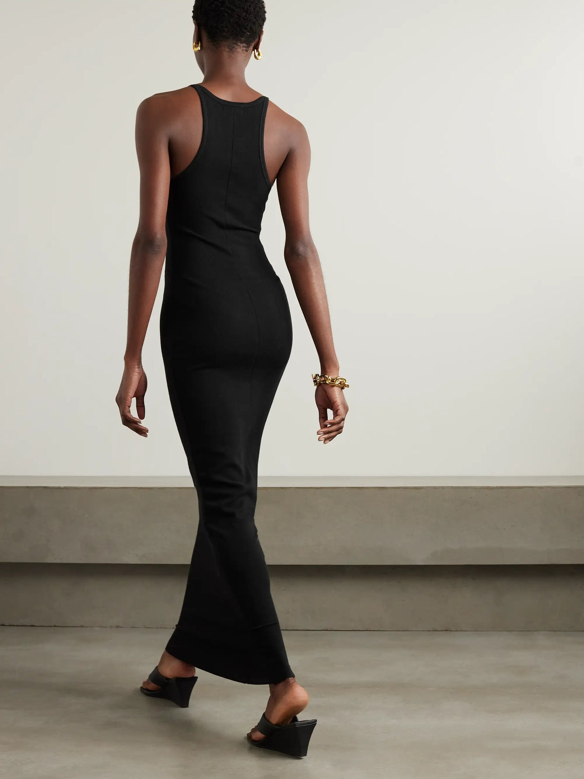 Tank Ribbed Stretch-jersey Maxi Dress