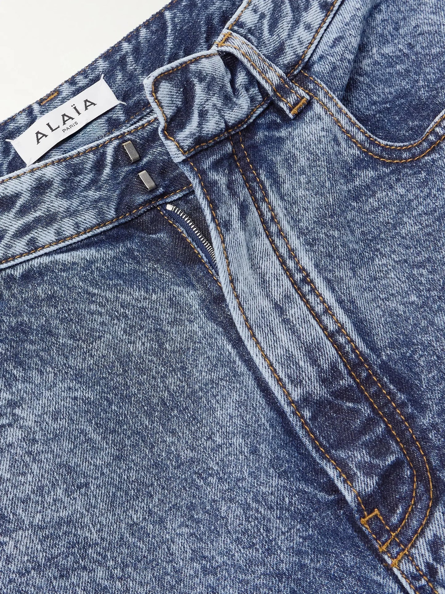 Paneled Jeans