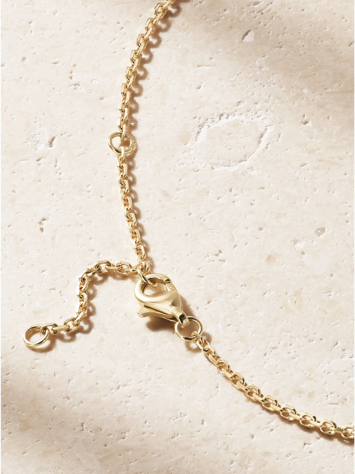 Yvonne Léon Tortue 9-karat Gold Multi-stones Necklace