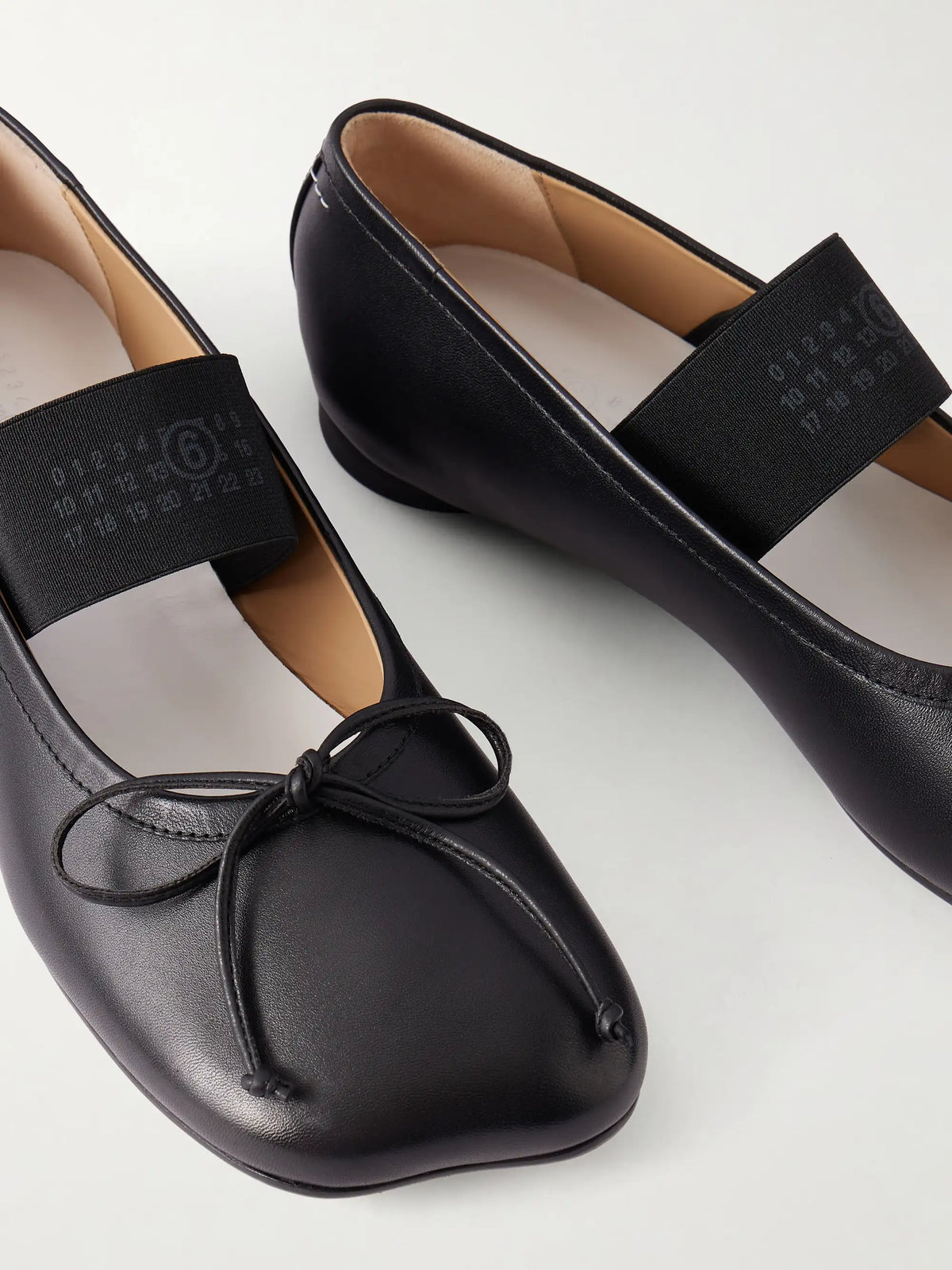 MM6 MAISON MARGIELA Leather Ballet Flats