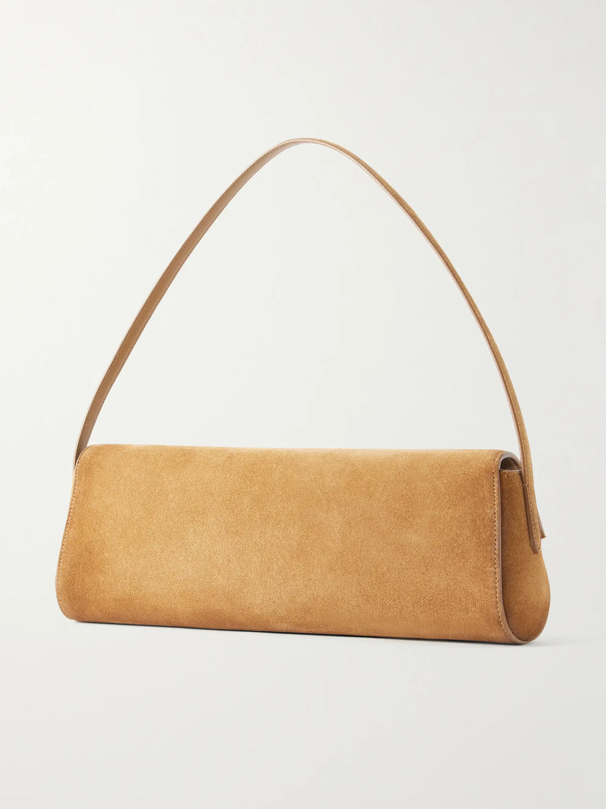 Jil Sander Kante Suede Shoulder Bag
