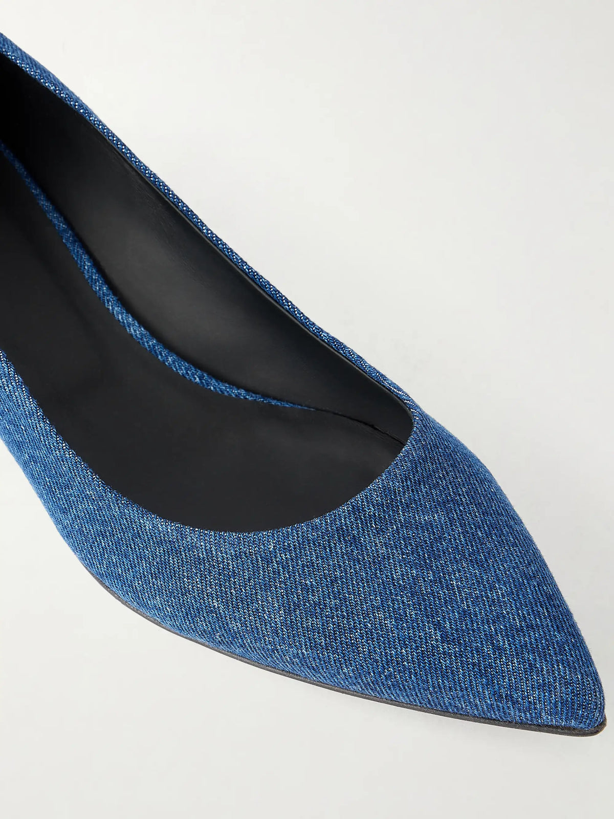 The Kitty Denim Pumps