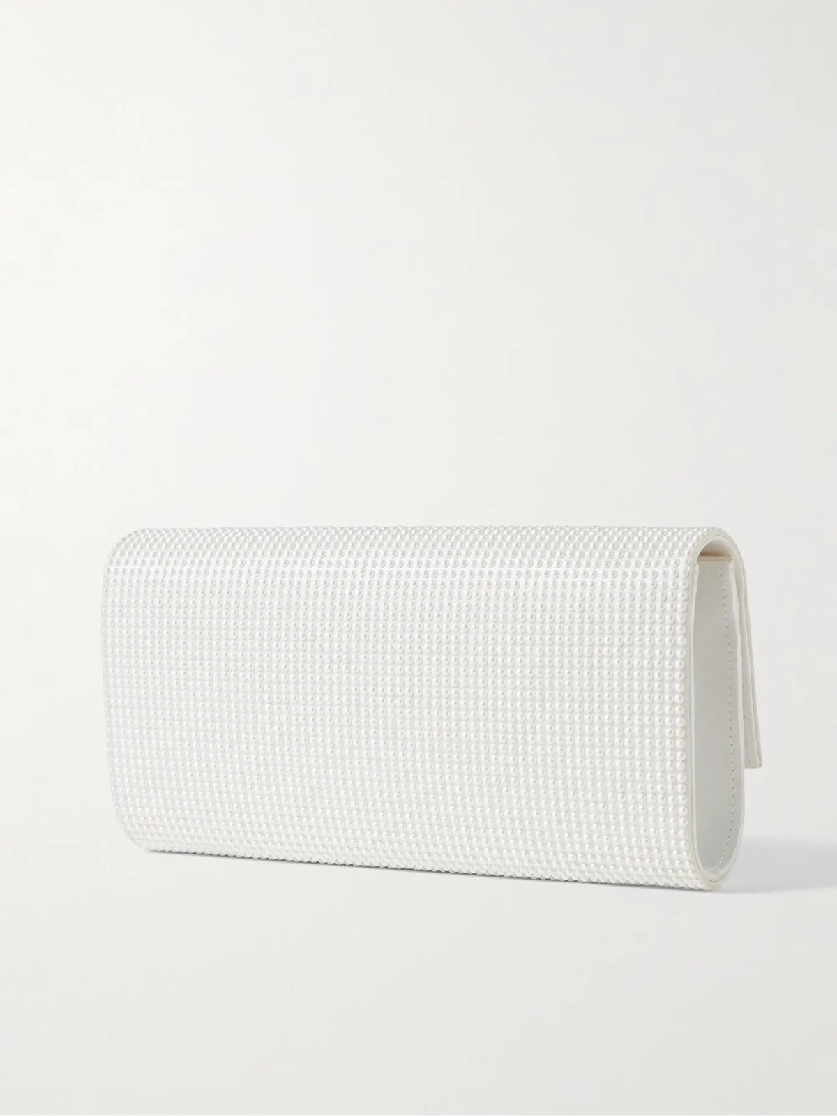 Perry Embellished Satin Clutch