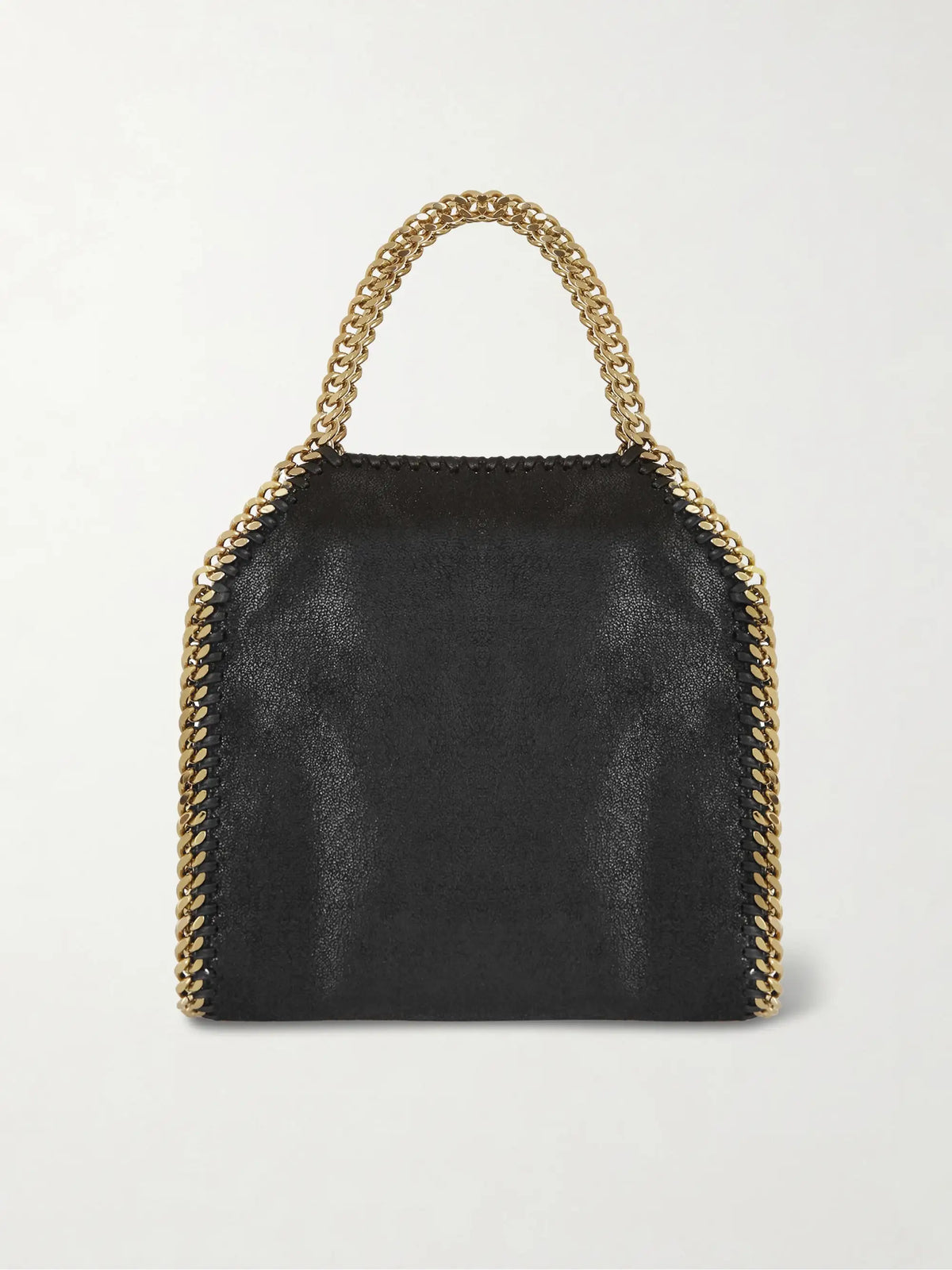 The Falabella Mini Faux Brushed-leather Shoulder Bag