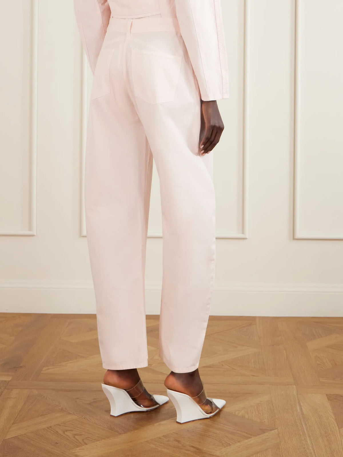 Alaïa Mid-rise Wide-leg Jeans