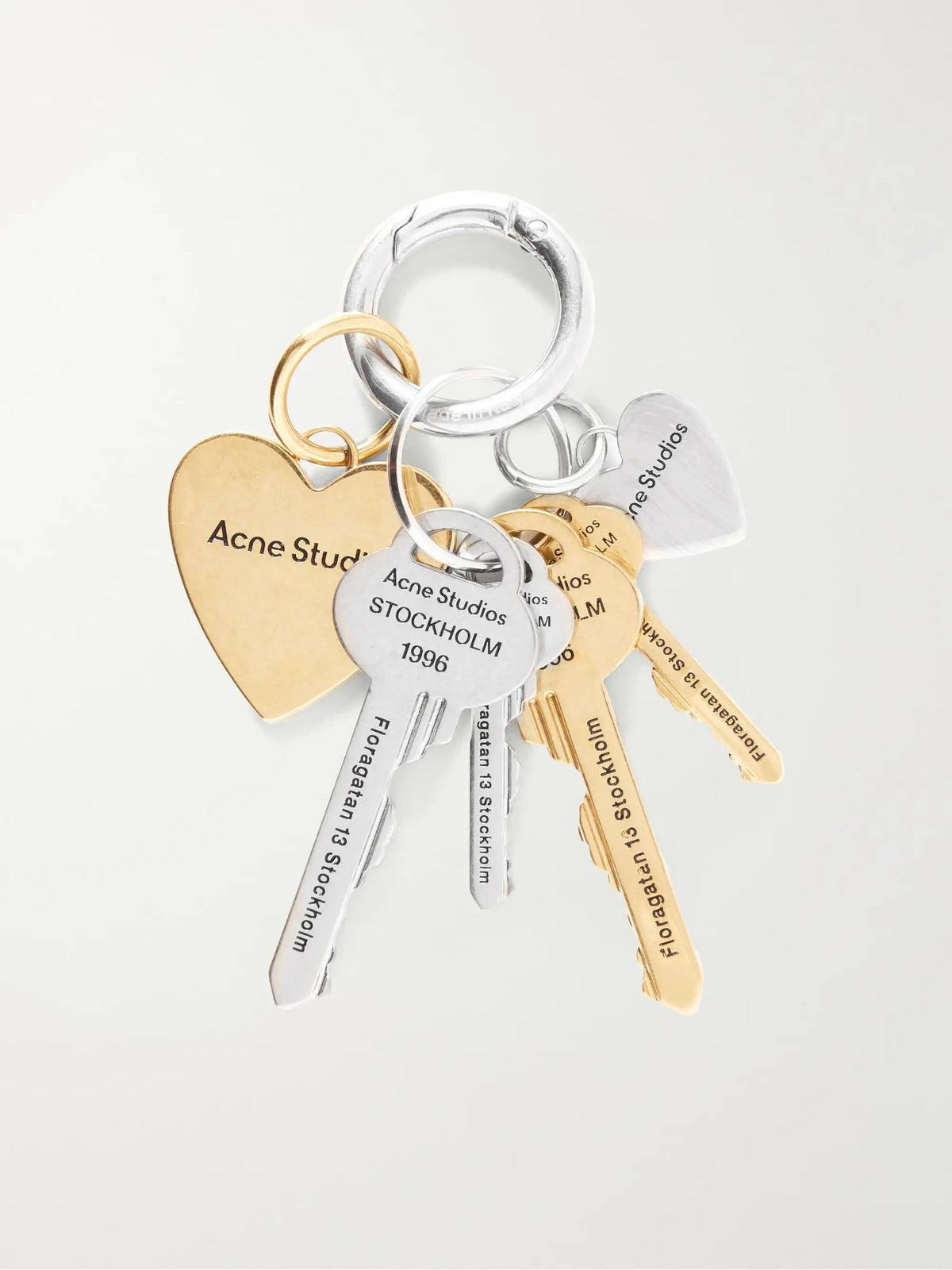 Silver- And Gold-tone Keyring