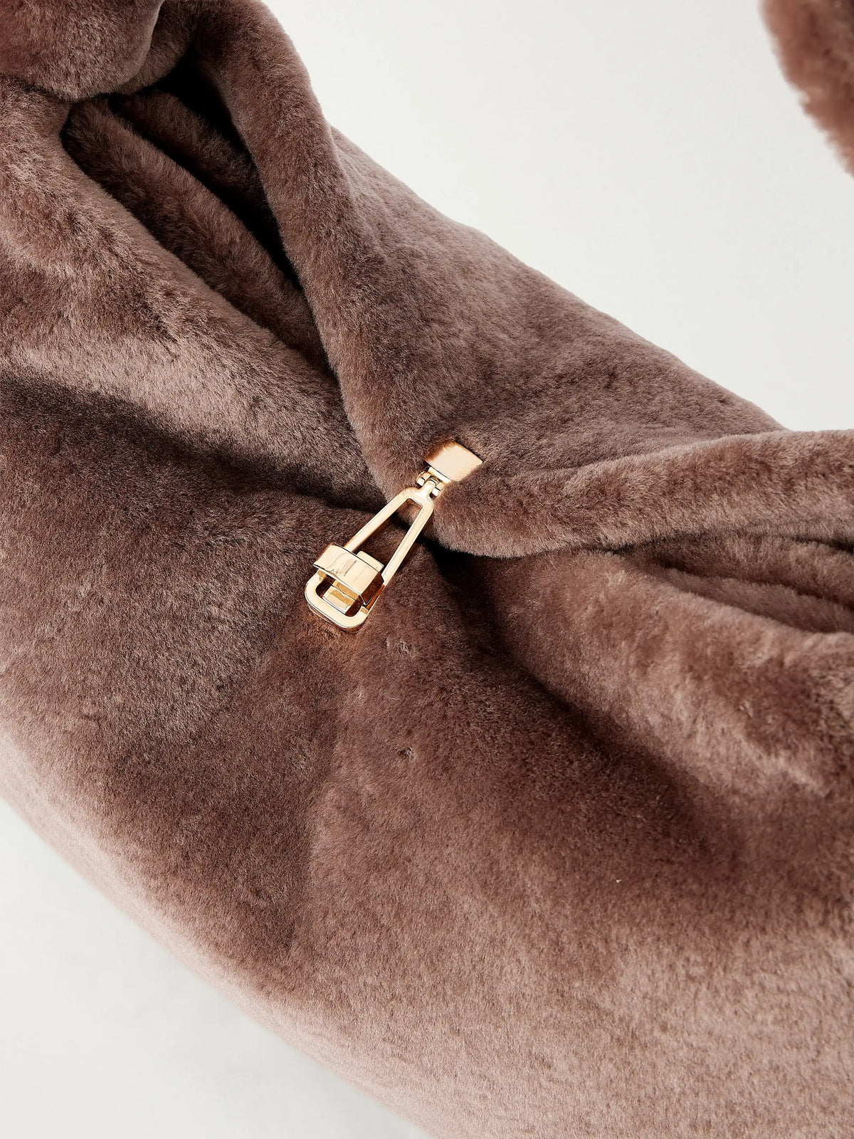 Gabriela Hearst Antonia Shearling Top-handle Bag
