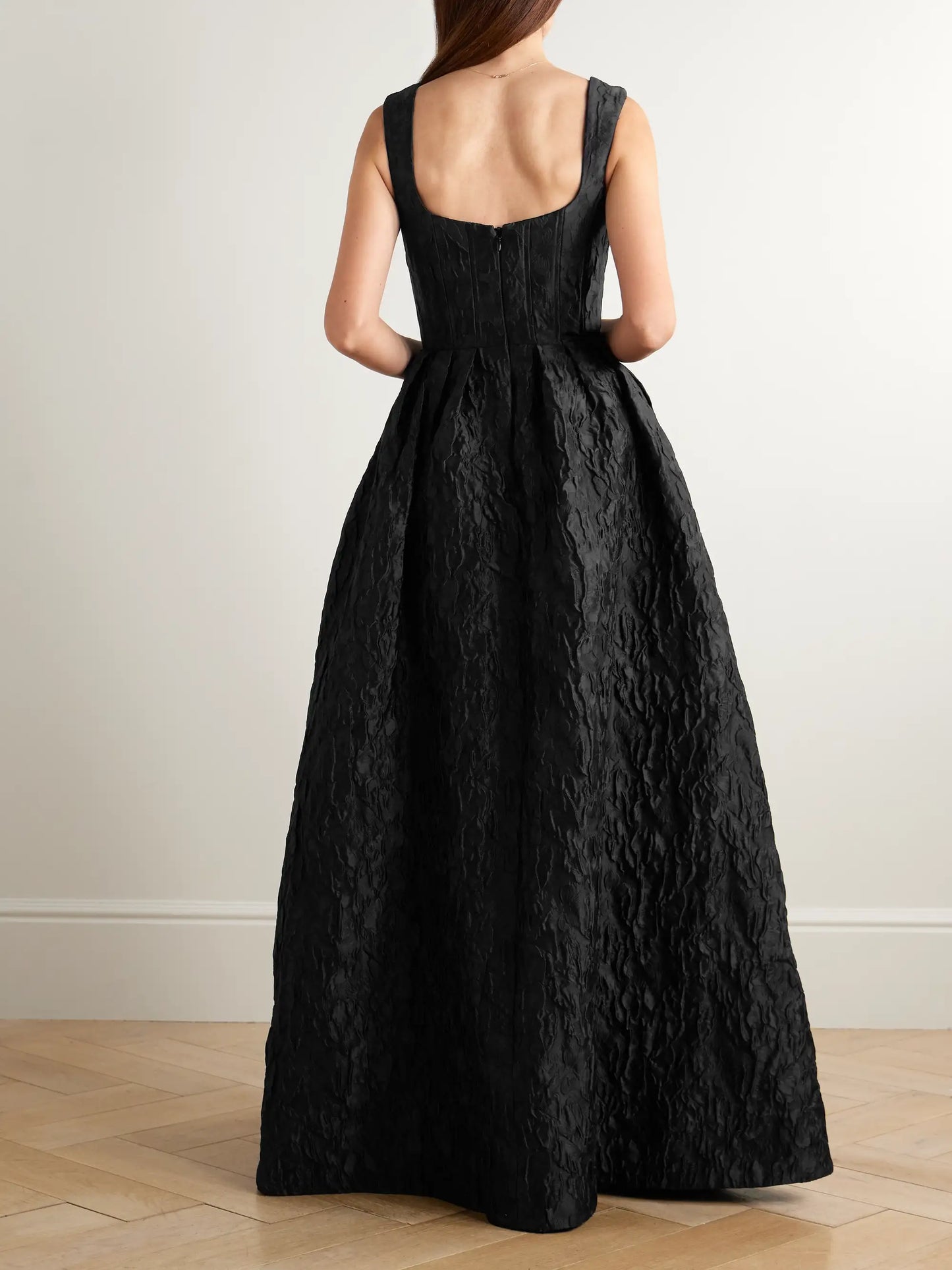 Vanilla Dreams Cloqué Gown