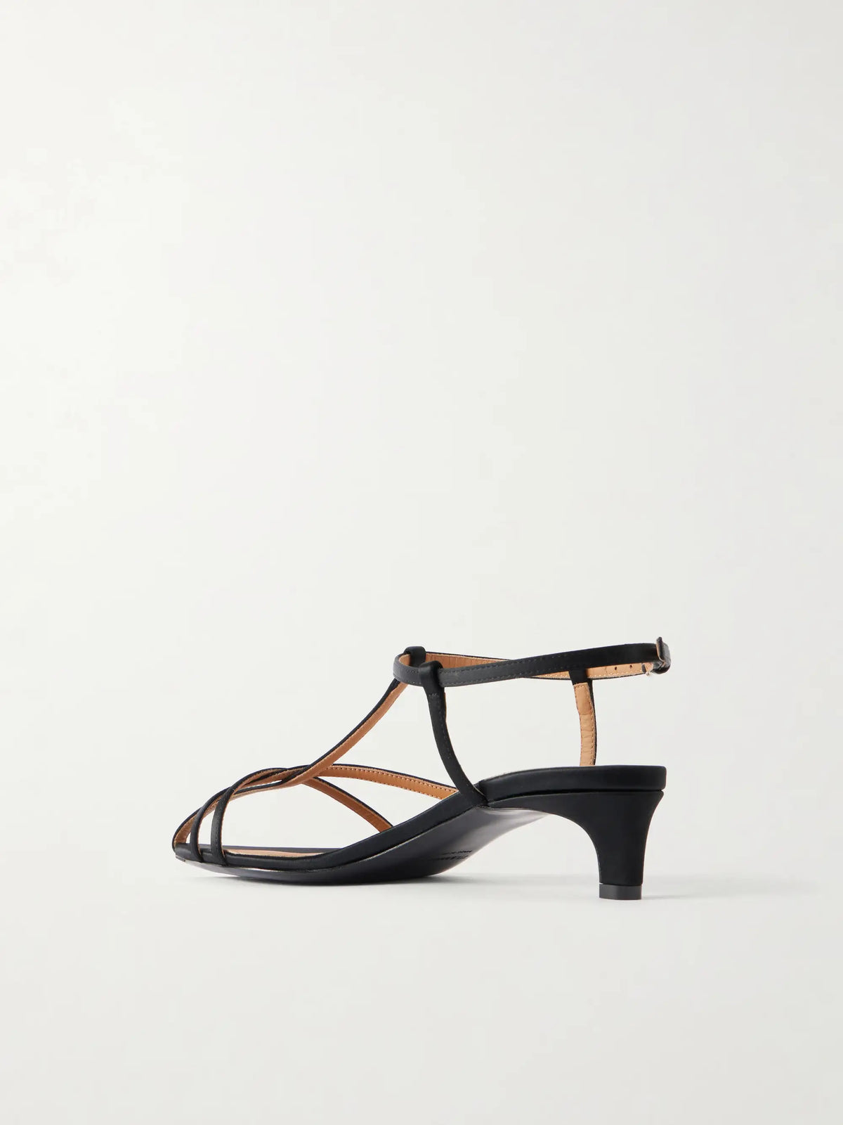 Cage Satin Sandals