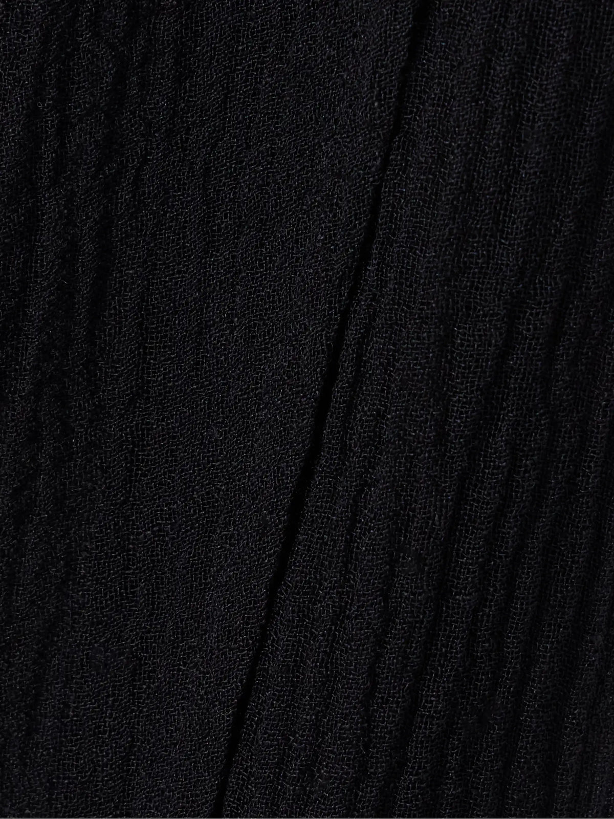 Pleated Crinkled Linen-blend Gauze Pareo
