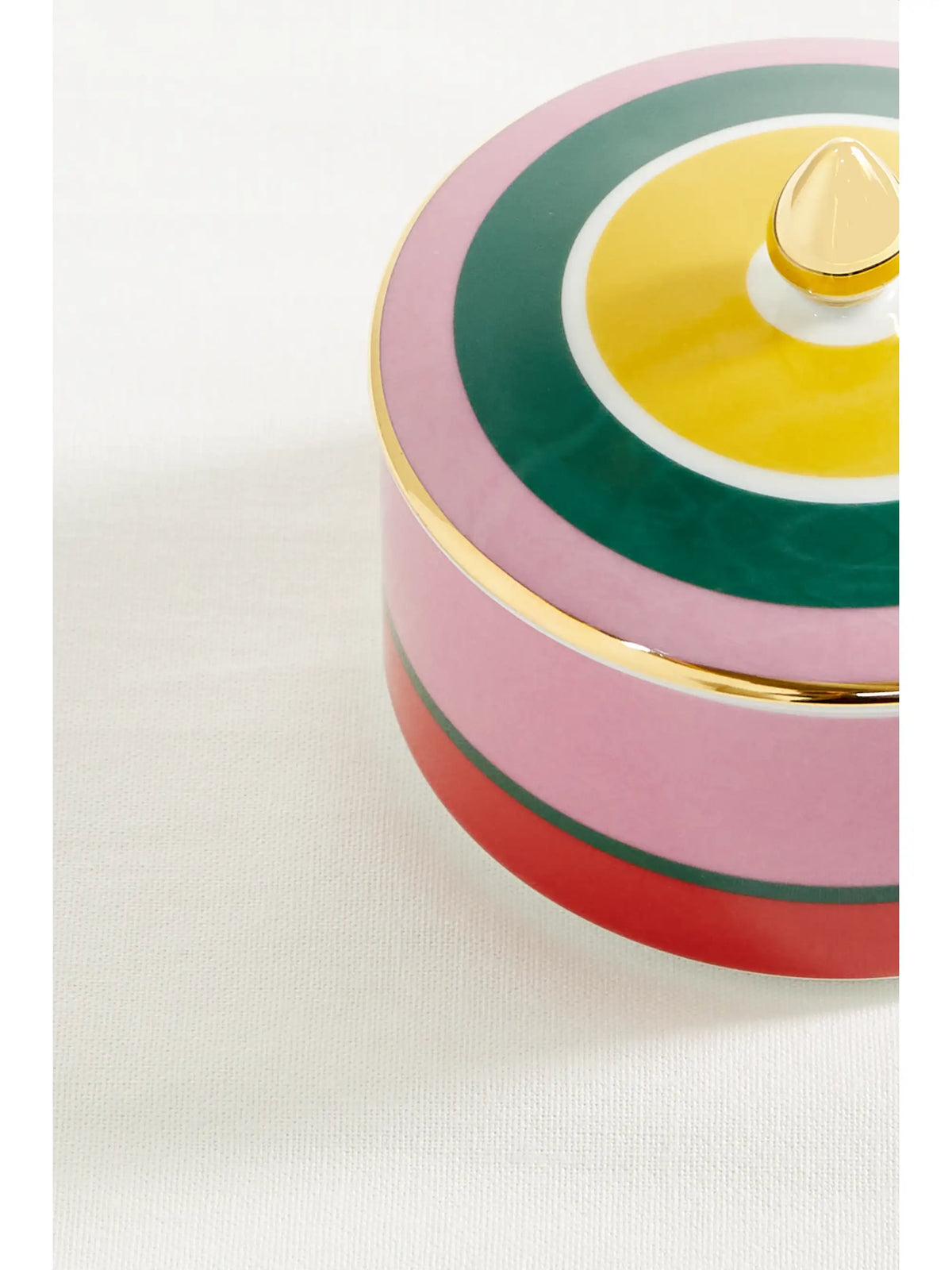 Gold-plated Porcelain Jar