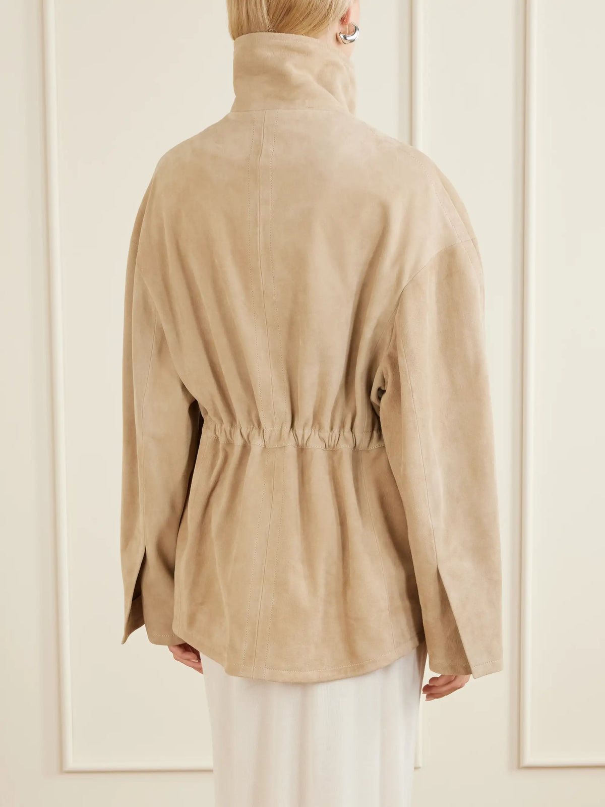Nour Hammour Passage Suede Jacket