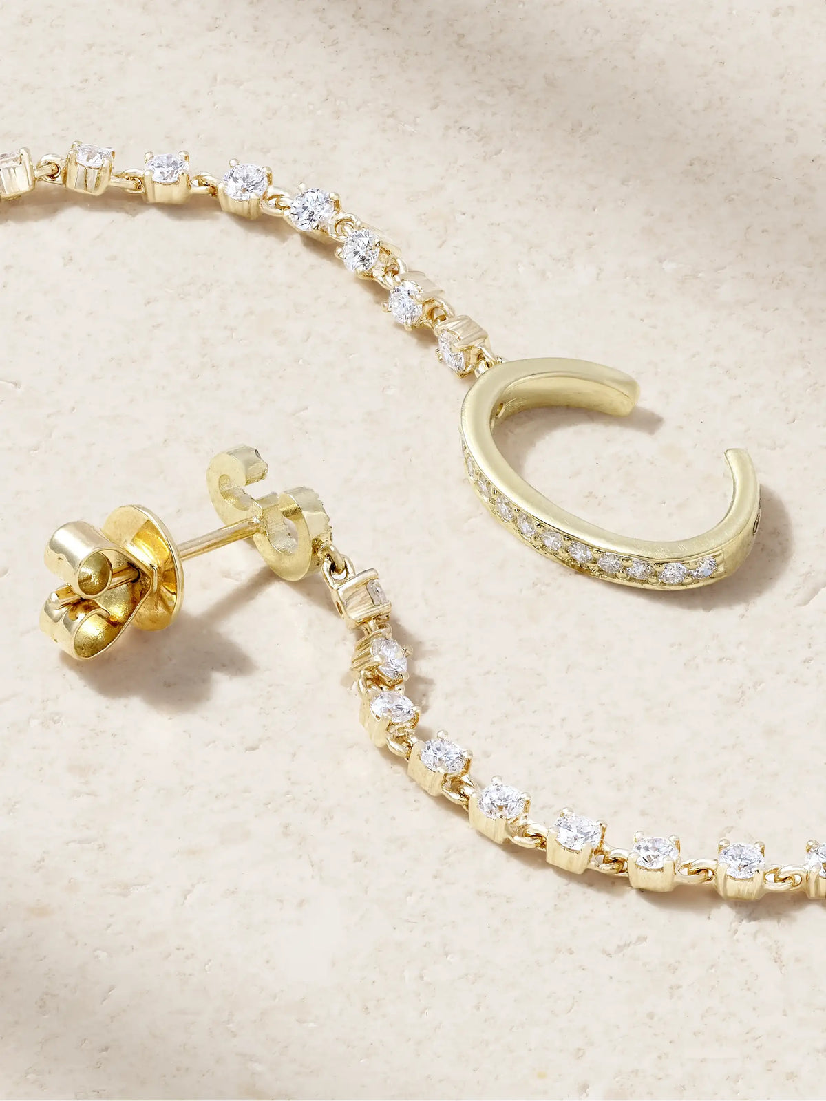 18-karat Gold Diamond Earring