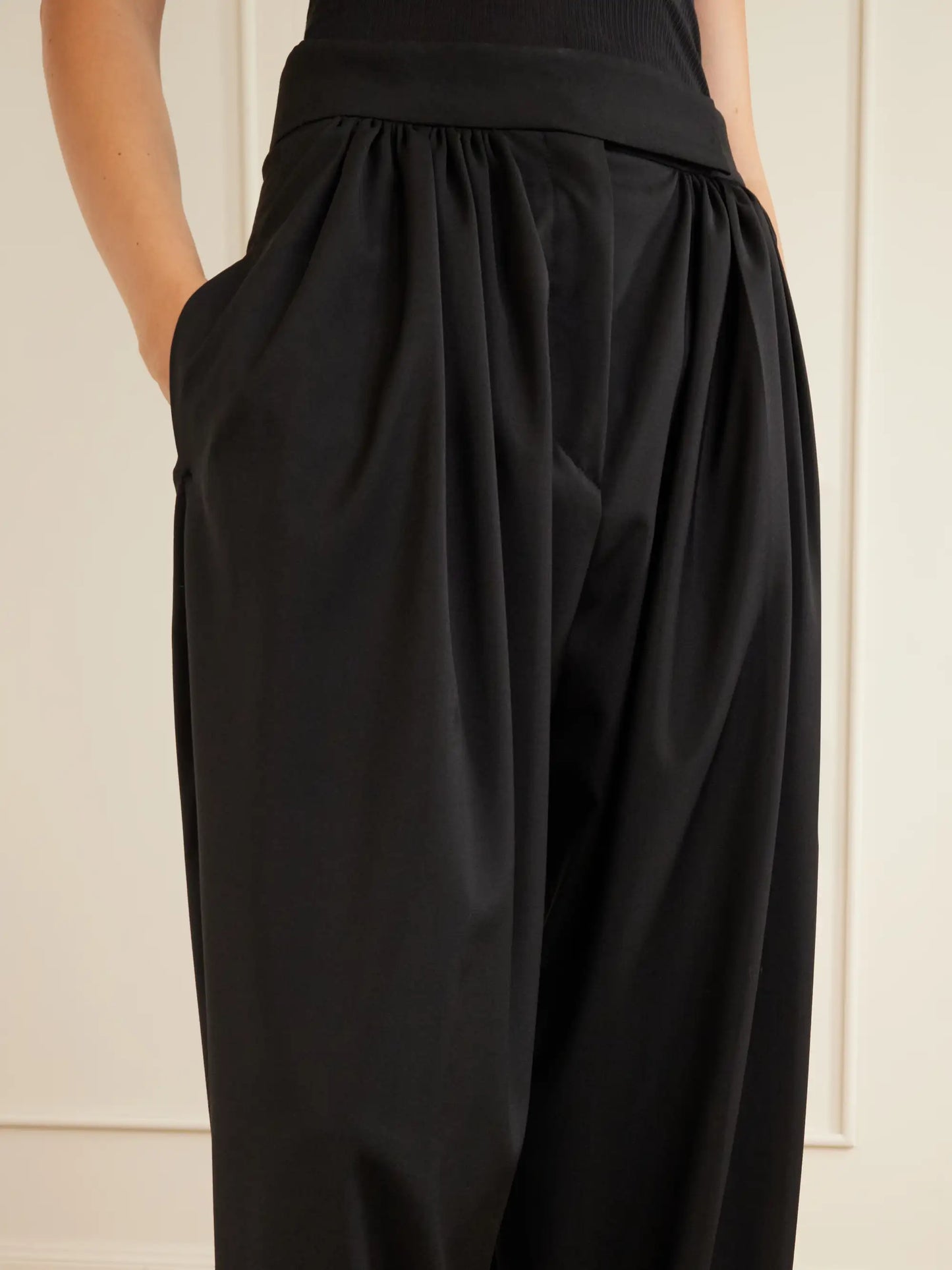 Zorro Wool Wide-leg Pants